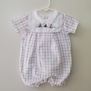 Janie and Jack Nautical Baby Romper